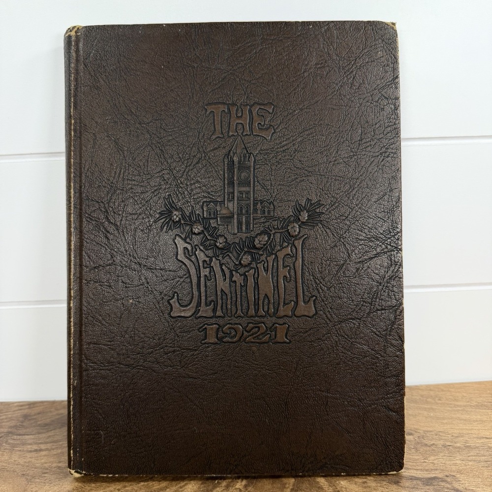 1921 Sentinel University‎ of Montana Yearbook 20s Antique Ephemera Campus Life